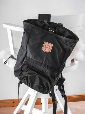 Black Travel Backpack