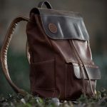 Leather Casual Backpack